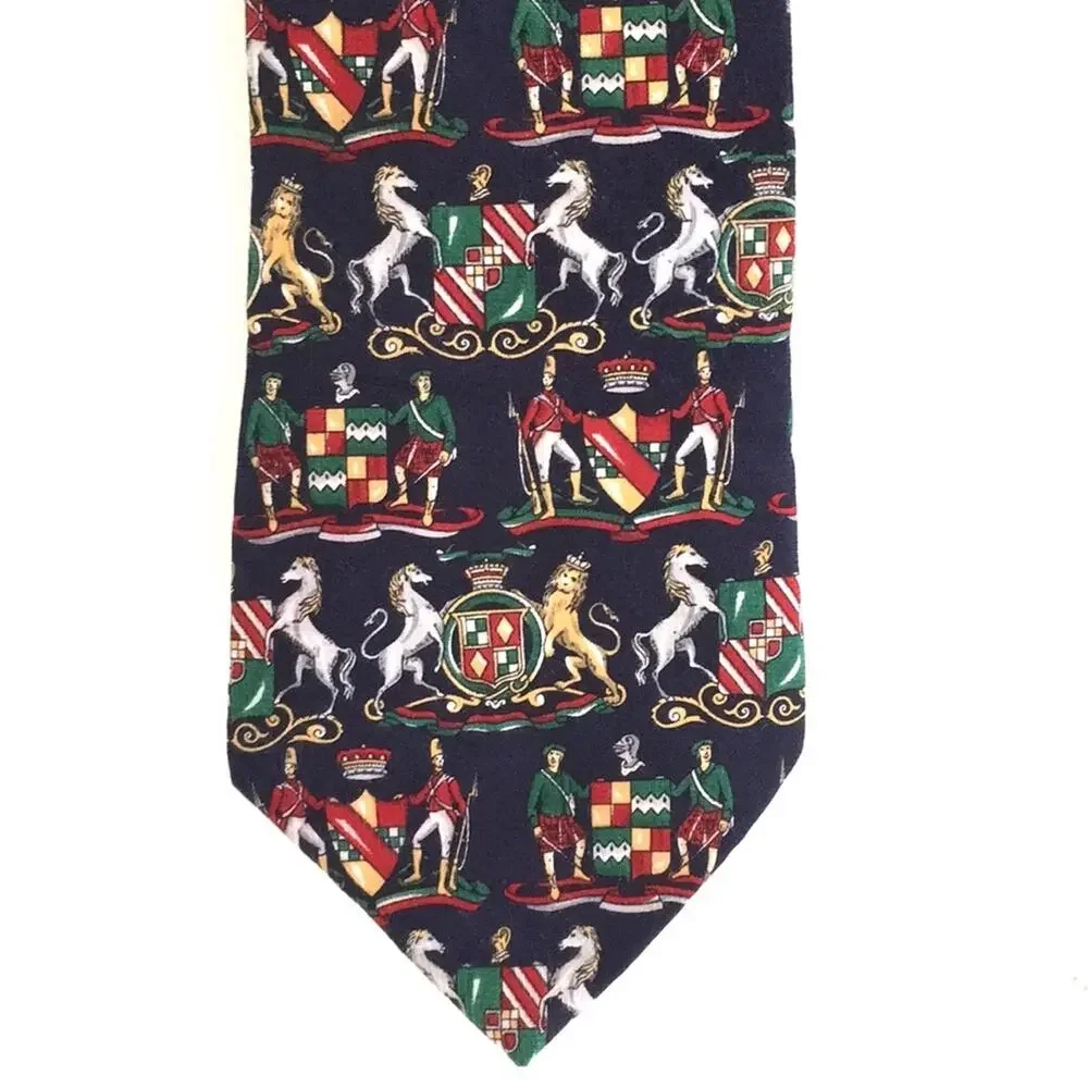 Tommy Hilfiger men’s tie Authentic blue royalty